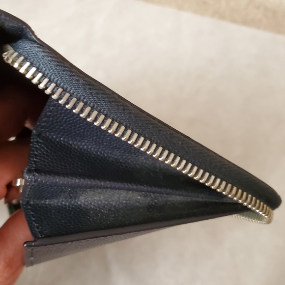 YSL Black Zippy Wallet - Picture 12 of 15